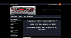 Desktop Screenshot of nyc-autoparts.com